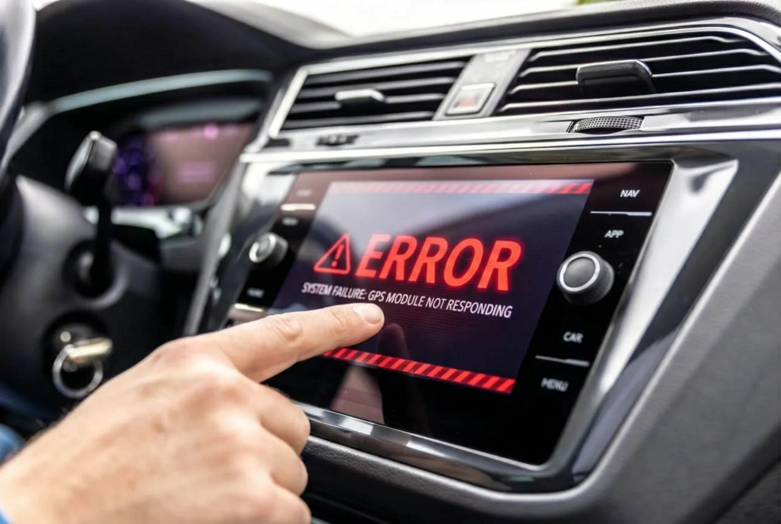 Head Unit Mobil Error