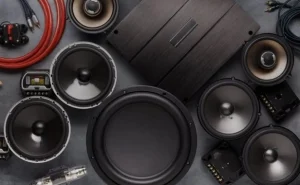 audio mobil berdengung.